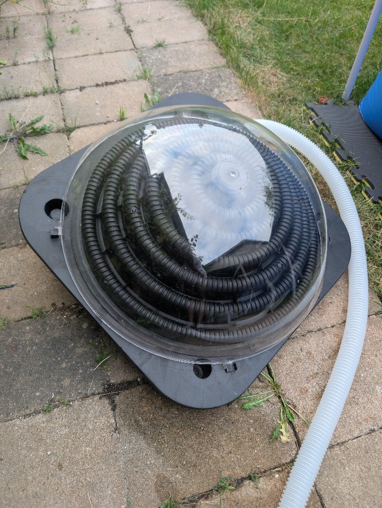 Solar Dome - zwembad verwarmer, Ophalen, Minder dan 80 cm, Overige typen, Rond