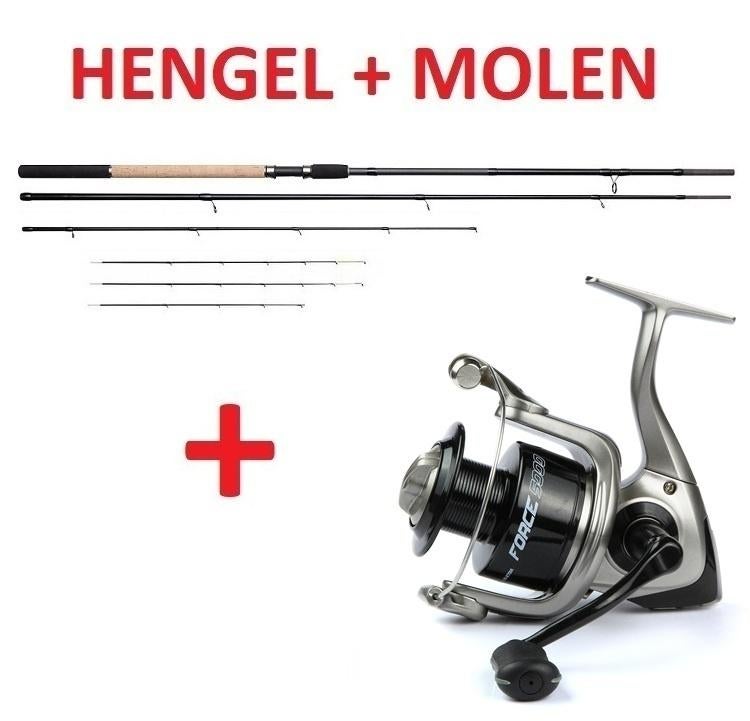 Ron Thompson OTT Feeder Hengel 11 FT - 3D + Molen Nieuw !!, Watersport en Boten, Hengelsport | Algemeen, Ophalen, Nieuw, Complete hengel