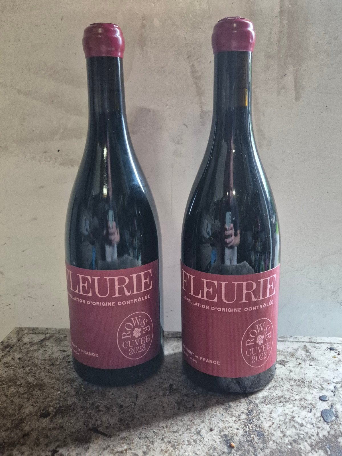 Fleurie Beaujolais Rode Wijn - Cuvée 2023, Verzamelen, Ophalen of Verzenden, Nieuw, Frankrijk, Rode wijn