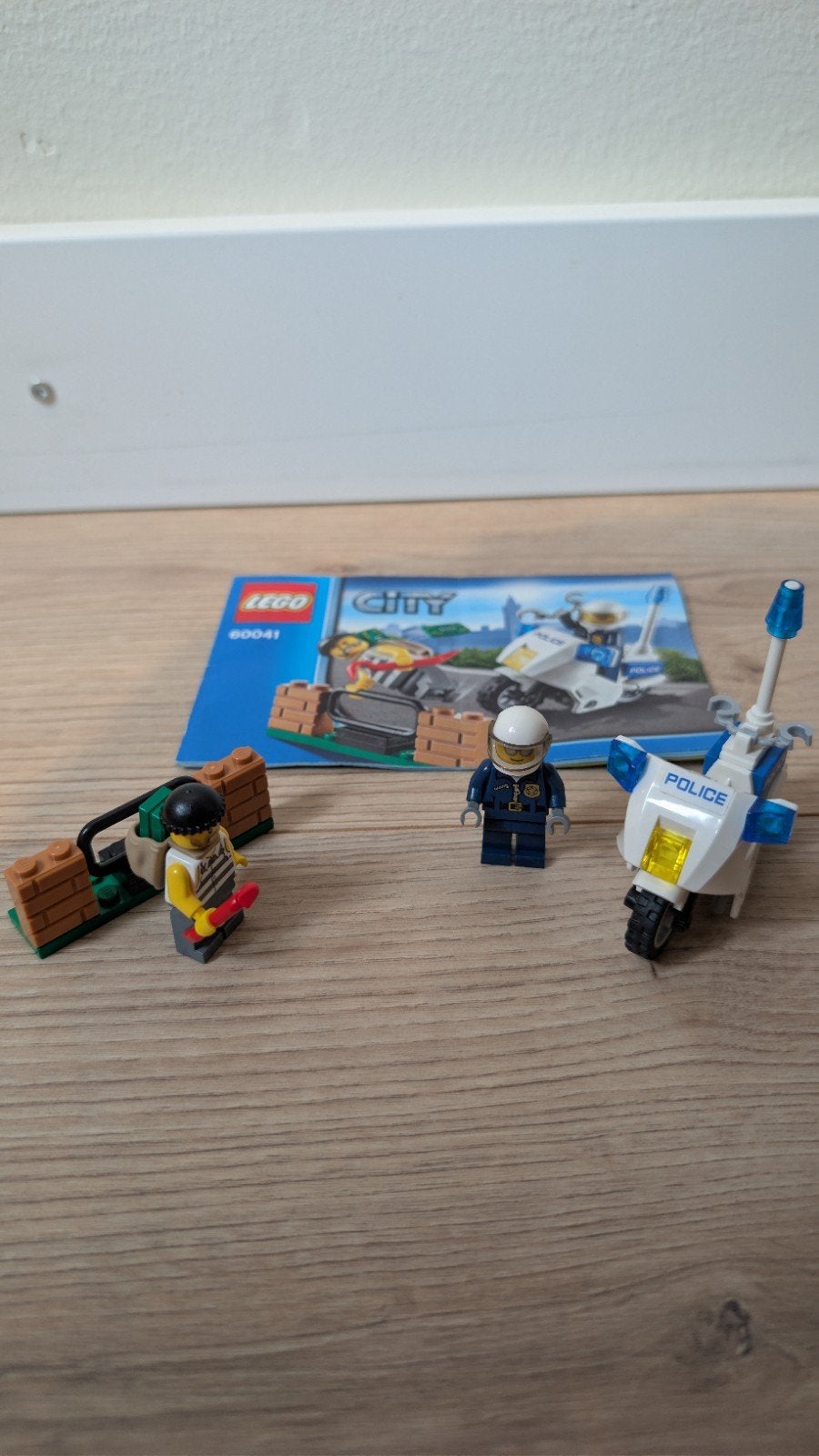 Lego City Crooke Pursuit 60041 - Politieachtervolging, Lego, Ophalen of Verzenden, Inclusief instructies, Complete set