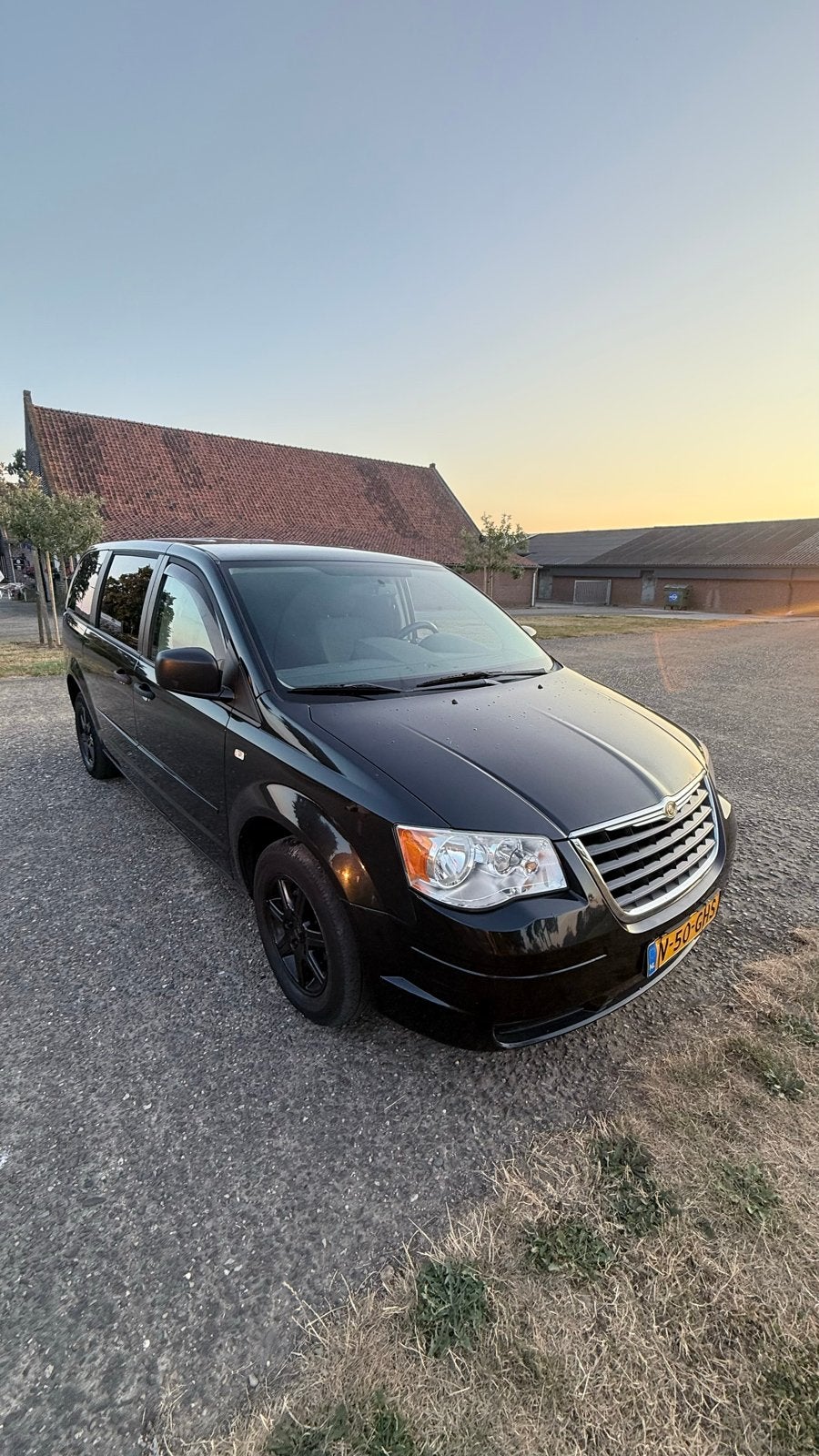 Chrysler 2008 Zwart, Auto's, Sound system, Diesel, Grijs, Euro 4