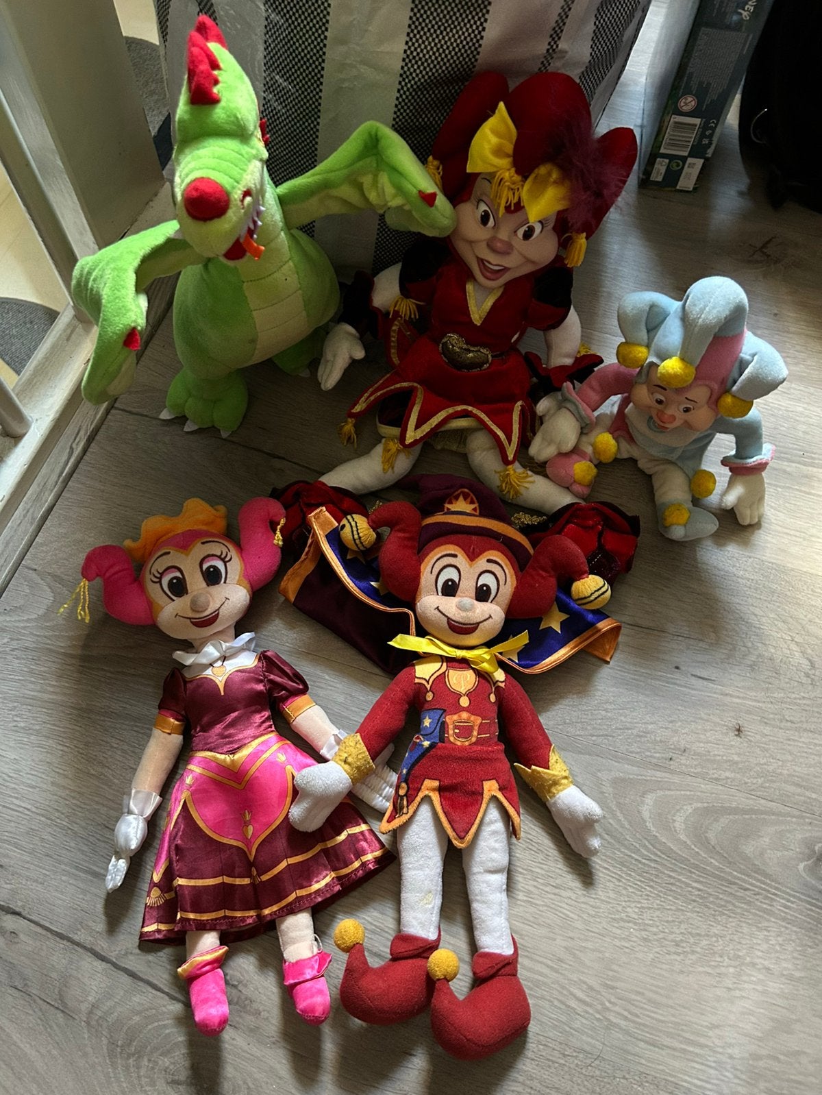 5 efteling knuffels, Ophalen of Verzenden, Gebruikt, Overige typen