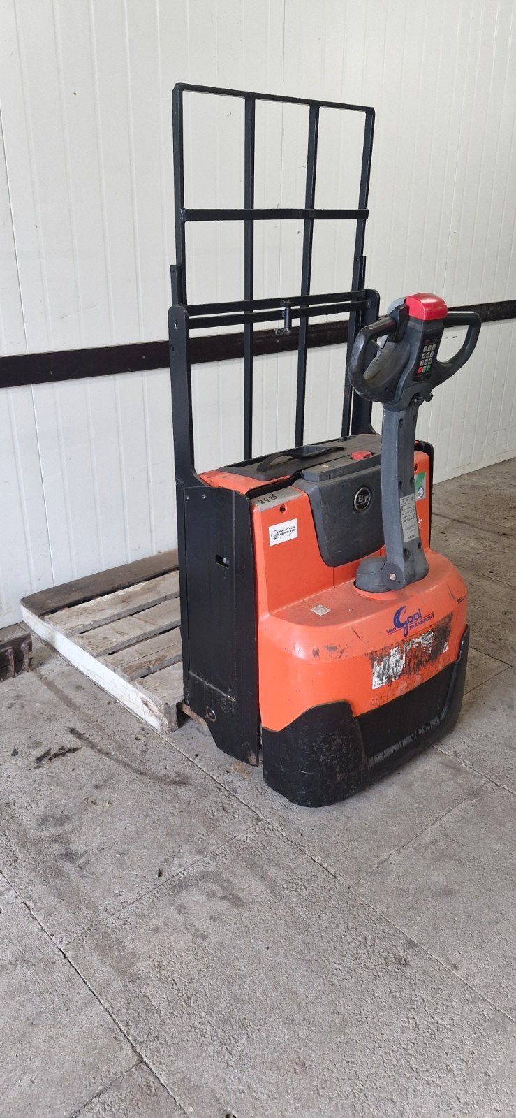 te koop electrische palletkar/pallewagen defect, Ophalen, Gebruikt