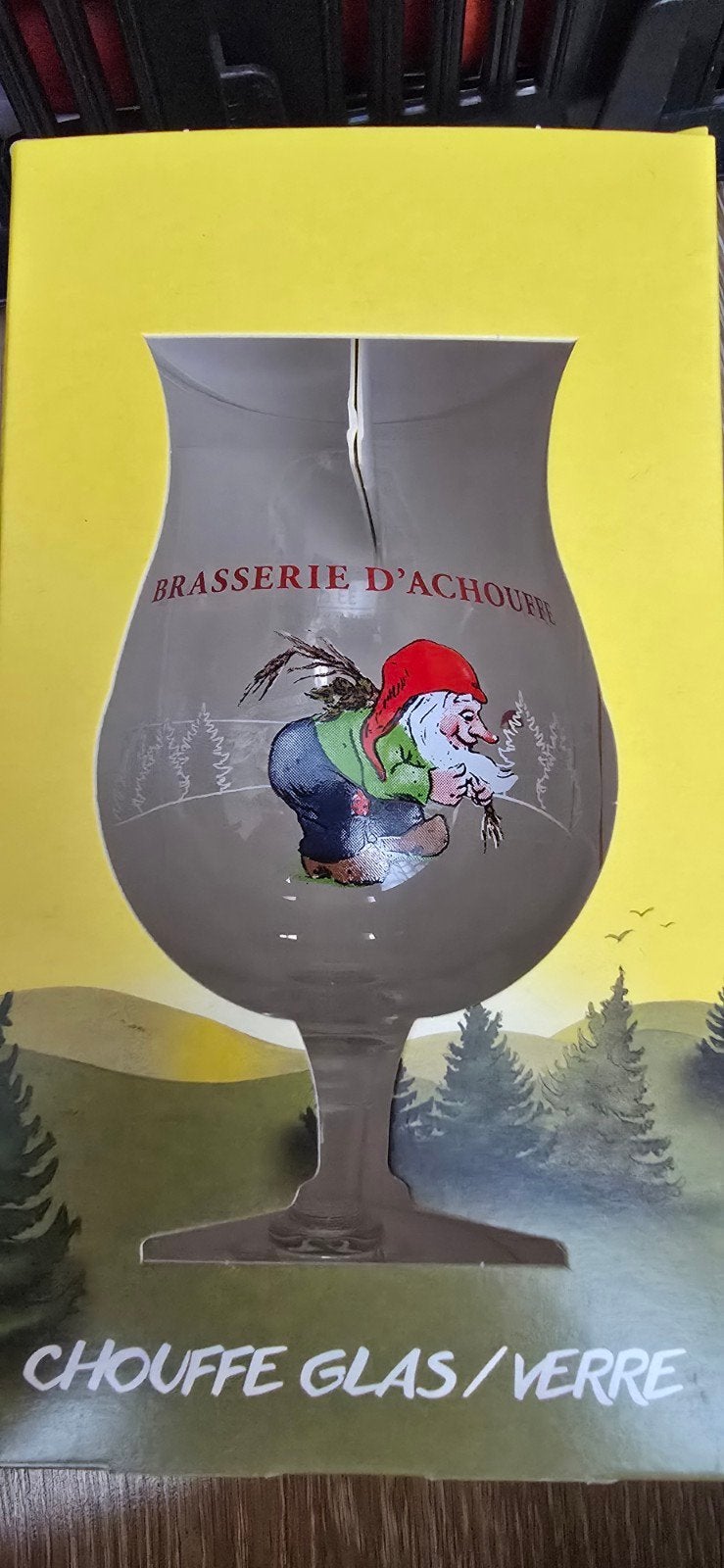 Chouffe glas, Ophalen of Verzenden, Nieuw, Glas of Glazen, Overige merken