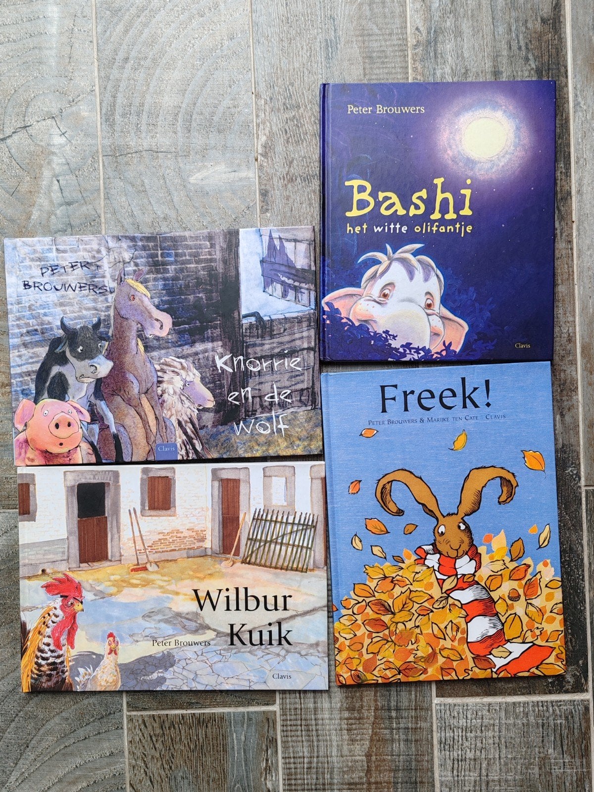 kinderboeken Peter Brouwers, Boeken, Ophalen, Zo goed als nieuw