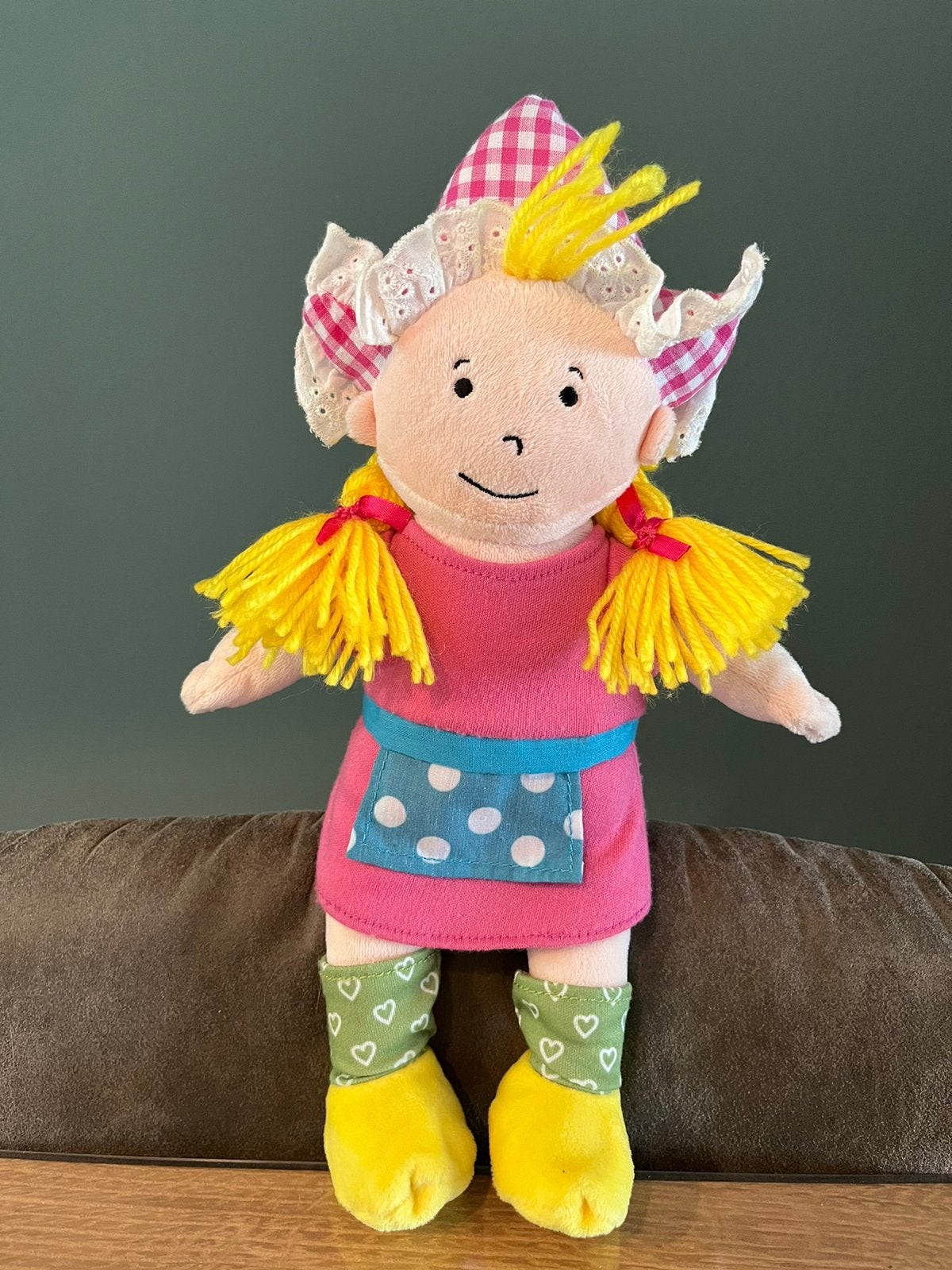 Leuke knuffel Fien van Fien en Teun 30cm, Ophalen of Verzenden, Zo goed als nieuw, Overige typen