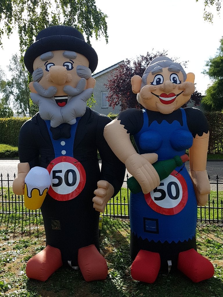 Verkoop Opblaasbare Sarah en Abraham, Hobby en Vrije tijd, Ophalen of Verzenden, Nieuw, Abraham of Sarah