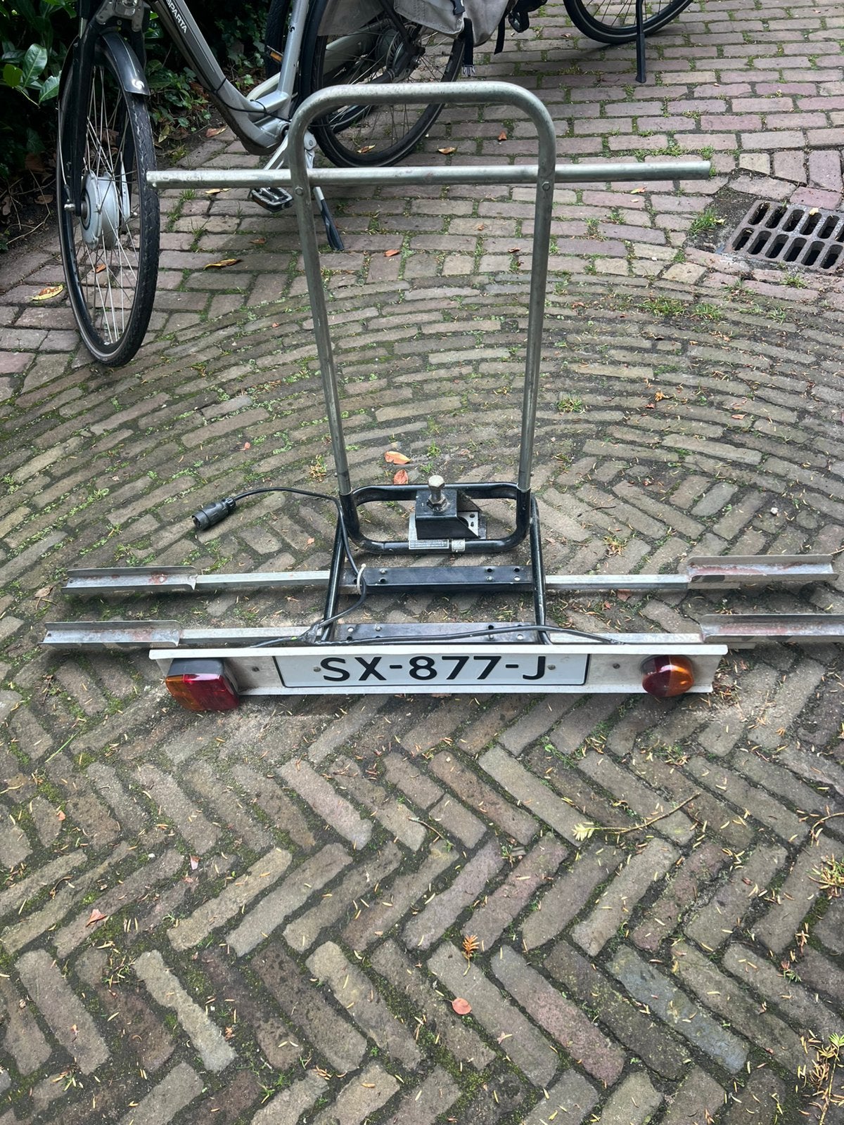Fietsendrager ook voor E bike praktisch  I.z.g.st, Ophalen, Gebruikt, Trekhaakdrager