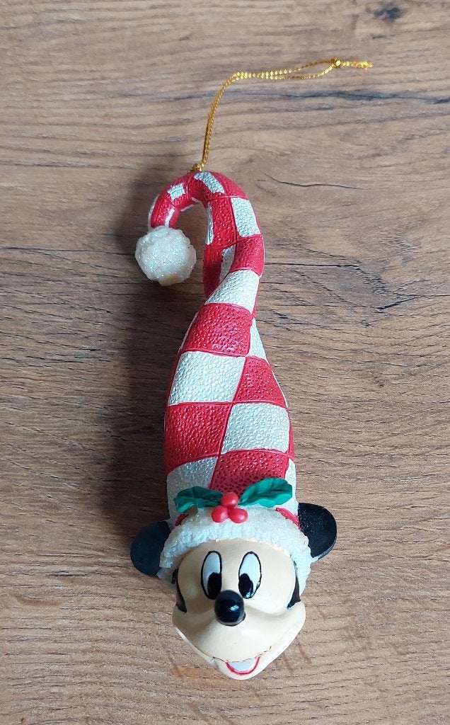 Mickey kerstornement Disneyland Parijs, Verzamelen, Disney, Ophalen of Verzenden, Mickey Mouse, Zo goed als nieuw, Overige typen