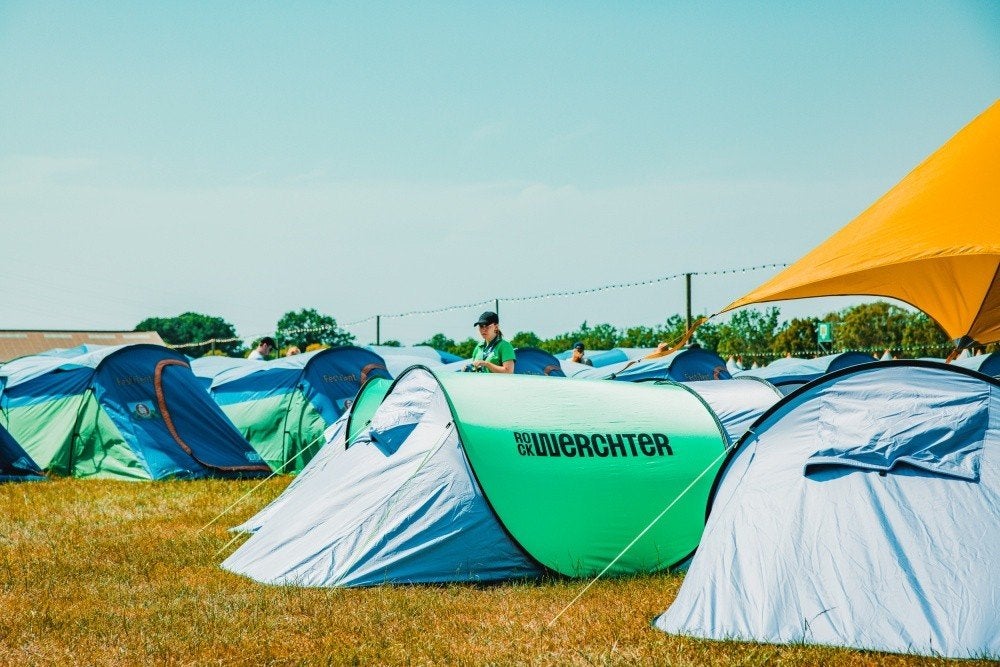 Rock Werchter The Hive My Space Tent 2 (2 pers), Twee personen, Meerdaags