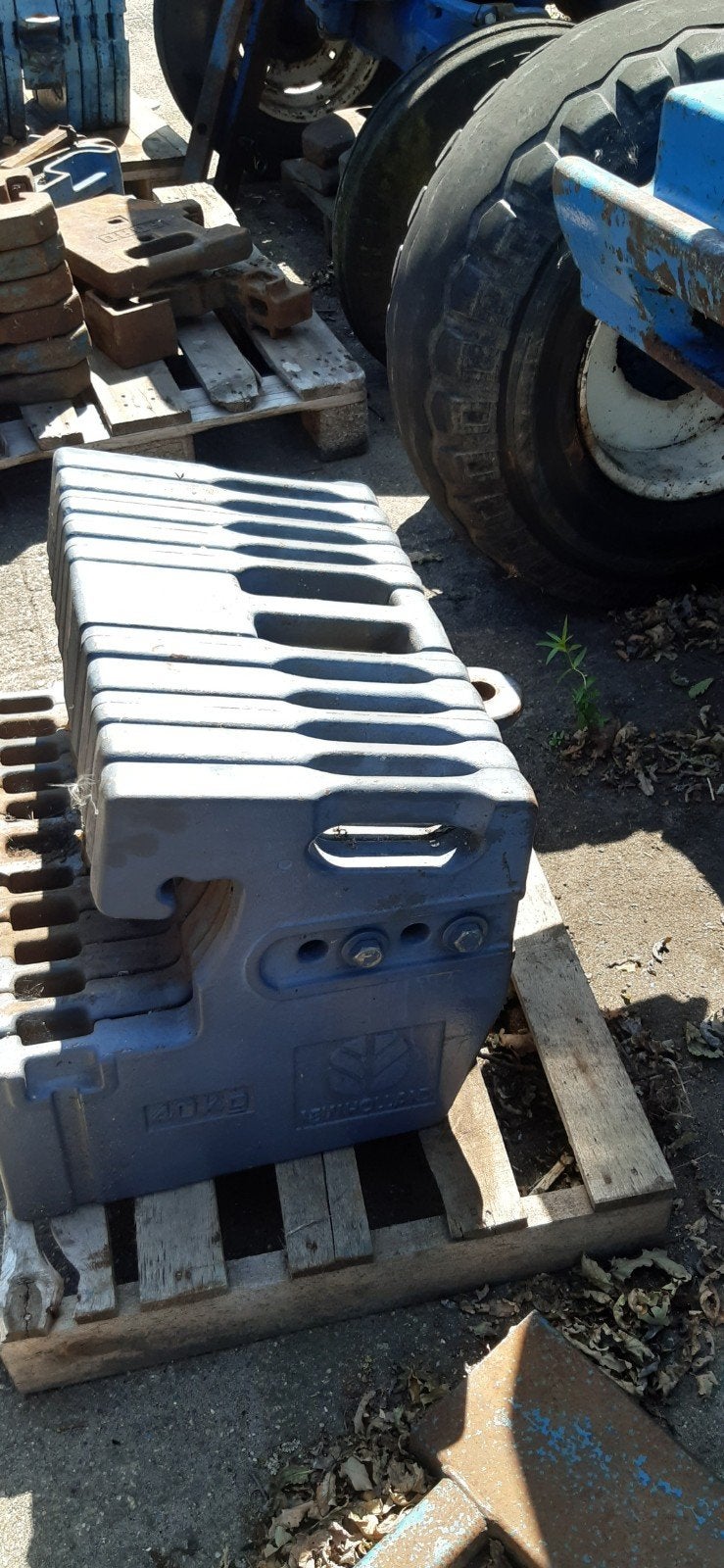 ford 40 kilo frontgewichten div,sets.  ford 7000 dual power, Ophalen of Verzenden, Gebruikt, Tot 80 Pk, Ford