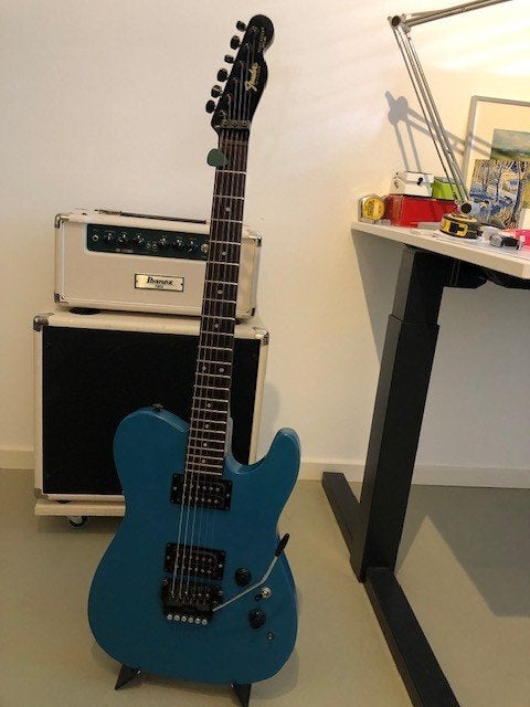 Fender Vintage 1985 Contemporary Telecaster MIJ HH, Ophalen, Gebruikt, Solid body, Fender