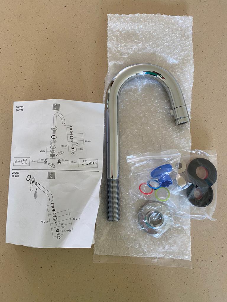 GROHE Universal toiletkraan chroom, Ophalen of Verzenden, Nieuw, Chroom, Kraan