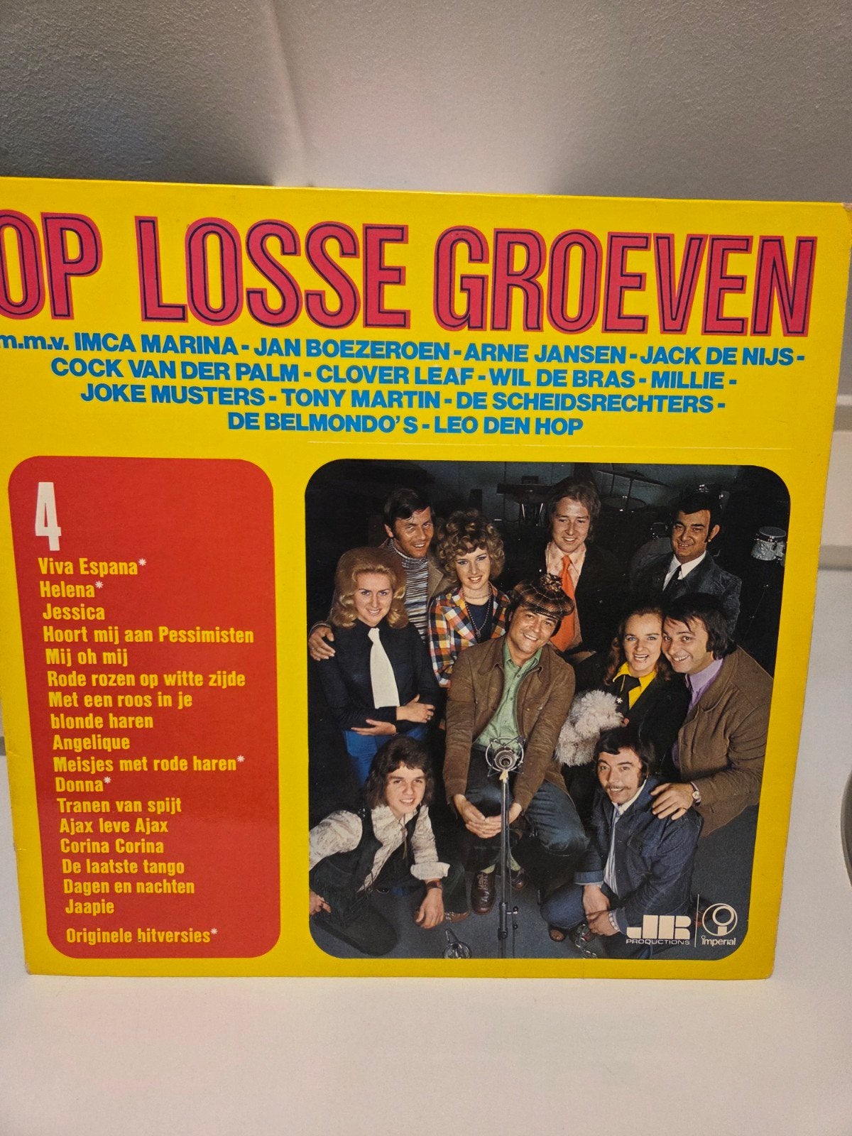Op Losse Groeven - Diverse Artiesten (Originele Hitversies), Ophalen of Verzenden, Gebruikt, Levenslied of Smartlap