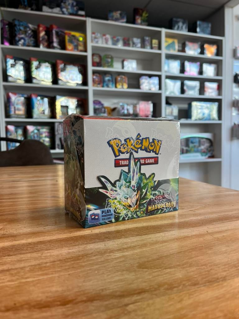 Pokémon Twilight Masquerade Booster Box, Ophalen of Verzenden, Nieuw, Boosterbox
