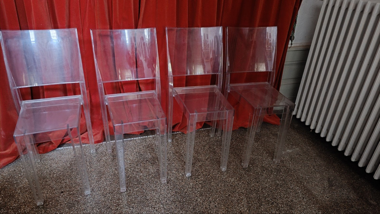 Philipe starck stoelen, Ophalen of Verzenden, Kunststof, Gesigneerd