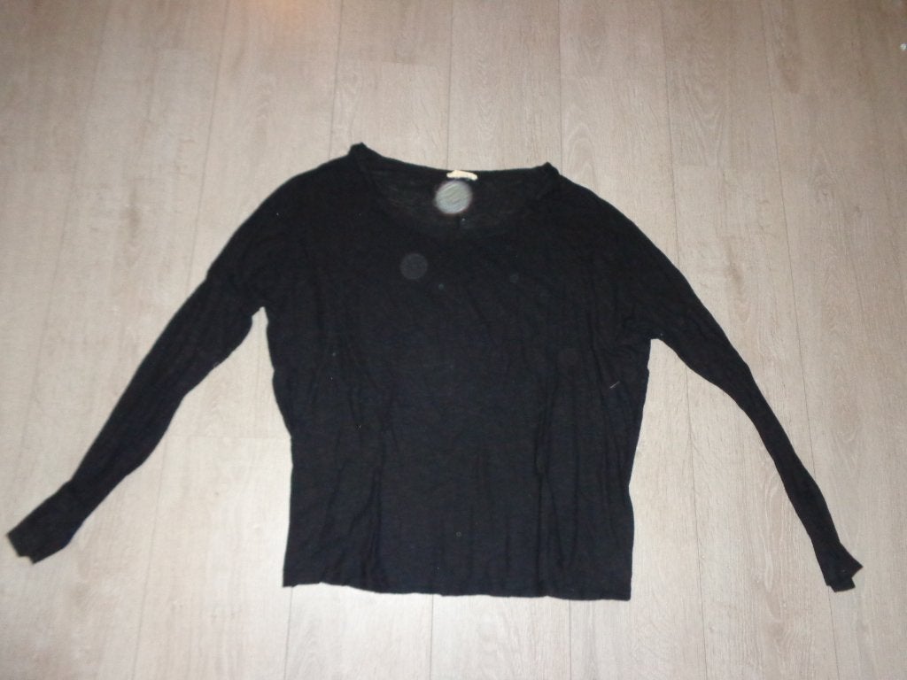 zwarte damestrui van American Vintage, maat L, Kleding | Dames, Ophalen of Verzenden, Gedragen, Maat 42/44 (L), Zwart