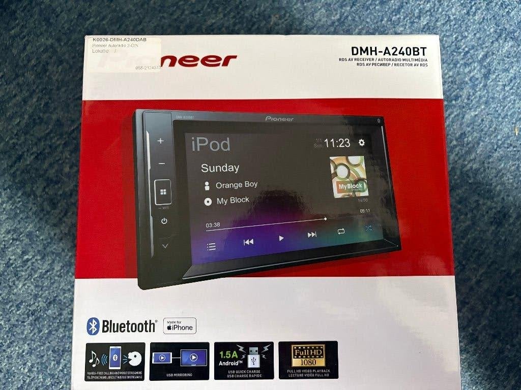 autoradio dubbel din Pioneer, Ophalen of Verzenden, Nieuw