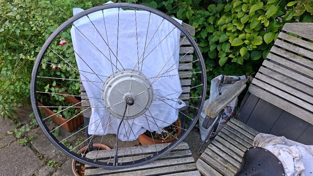 voorwielmotor, Gebruikt, Motor, Aluminium, Ophalen