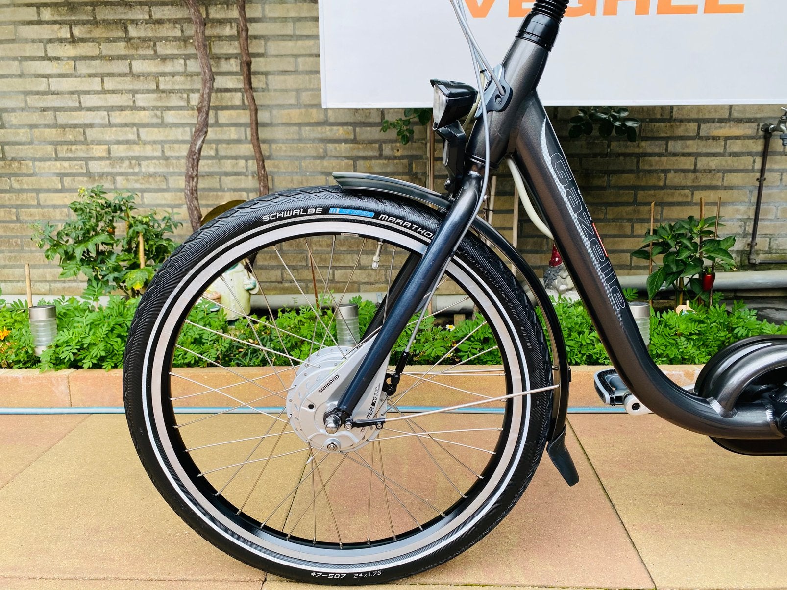 Elektrische Gazelle Balance. Accu 405 Wh.km 1087, Fietsen en Brommers, Ophalen of Verzenden, Zo goed als nieuw, Minder dan 47 cm