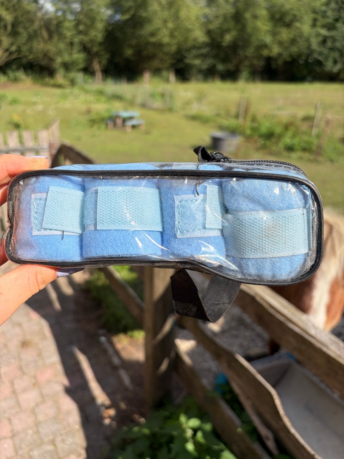 Shetlander bandages - blauw, Dieren en Toebehoren, Bandages, Ophalen of Verzenden, Nieuw, Shetlander