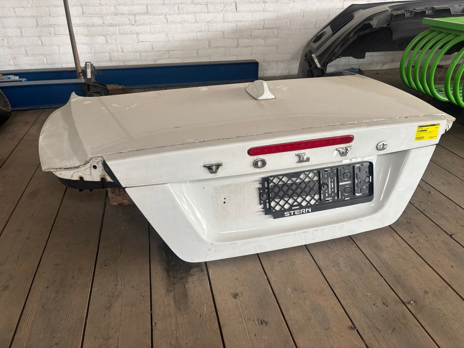Achterklep Volvo C70 Ice White Solid (vanaf mei 2009), Gebruikt, Achterklep, Ophalen of Verzenden, Volvo