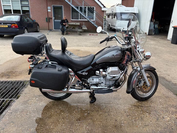 Moto Guzzi California EV - Comfortabele Tourcruiser, Motoren, Motoren | Moto Guzzi, Cardan-aandrijving, 2 cilinders, Motorrijbewijs A