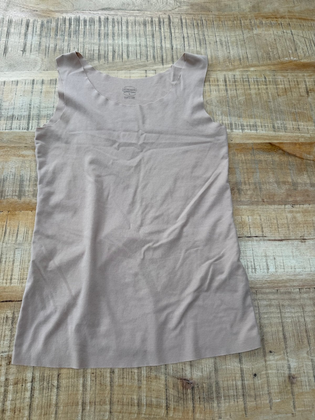 Intimissimi Supima Cotton Top - Maat L, Beige, Maat 42/44 (L), Ophalen of Verzenden, Zo goed als nieuw