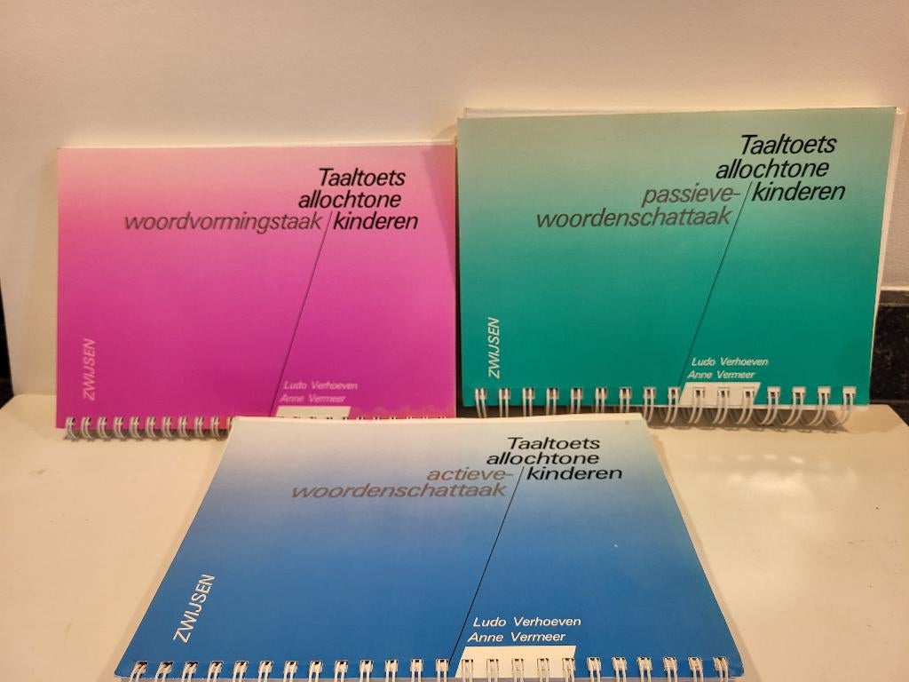 Ludo Verhoeven				Taaltoets allochtone kinderen, Boeken, Schoolboeken, Ophalen of Verzenden, Zo goed als nieuw, Overige niveaus