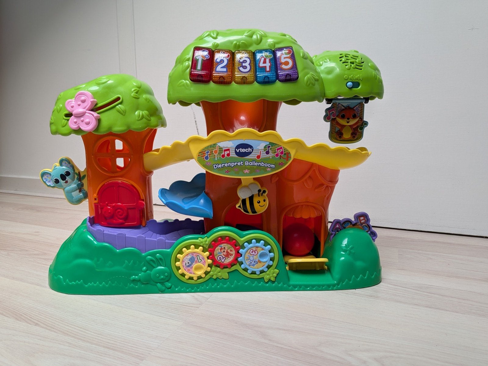 Vtech Dierenpret Ballenboom, Ophalen, Zo goed als nieuw, 6 maanden tot 2 jaar