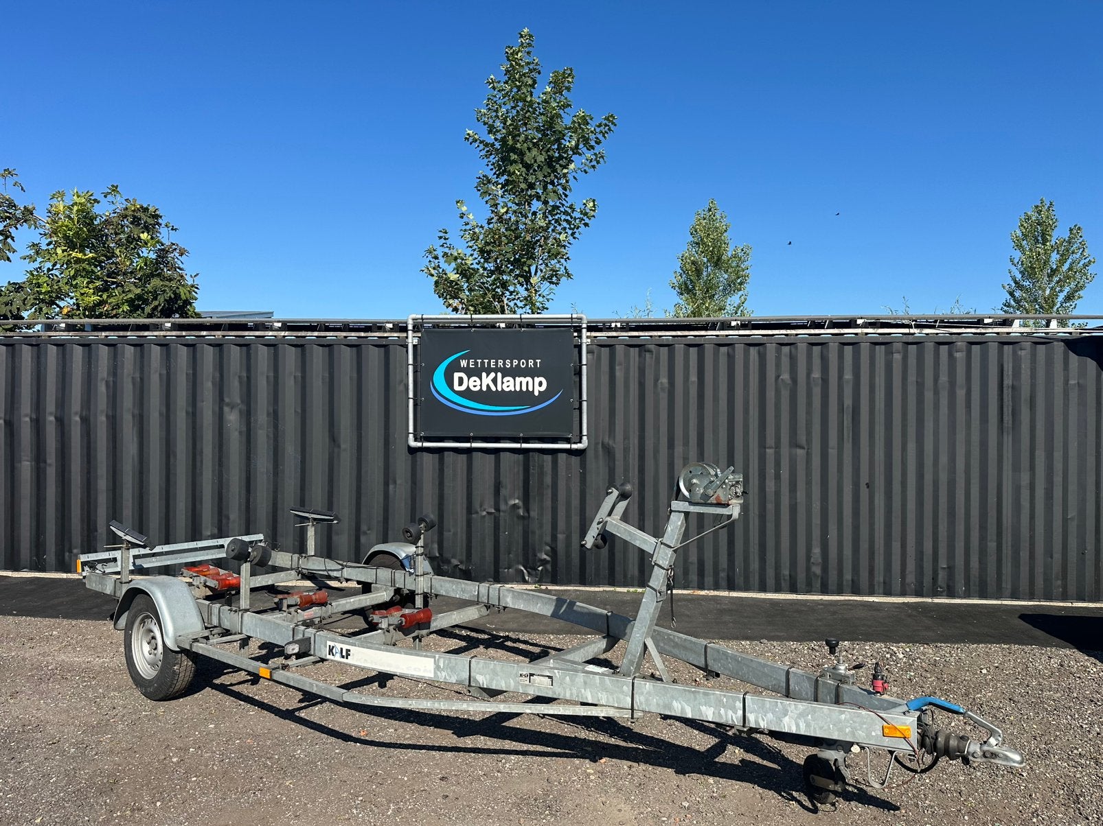 Kalf boottrailer, Minder dan 1500 kg, Gebruikt, Overige typen, Minder dan 6 meter