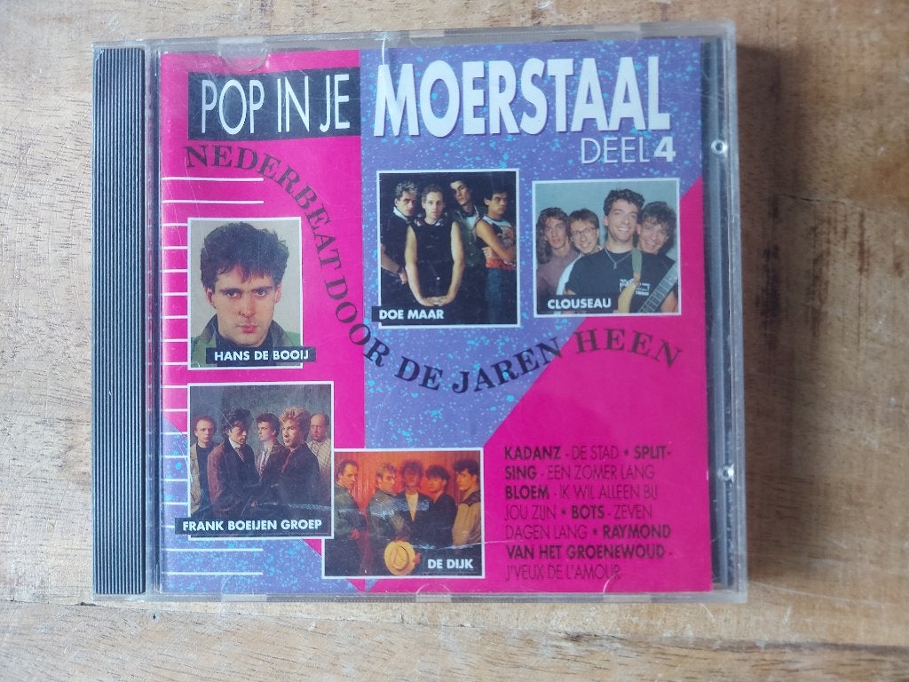 CD Pop In Je Moerstaal - Deel 4 (various), Ophalen of Verzenden, Gebruikt