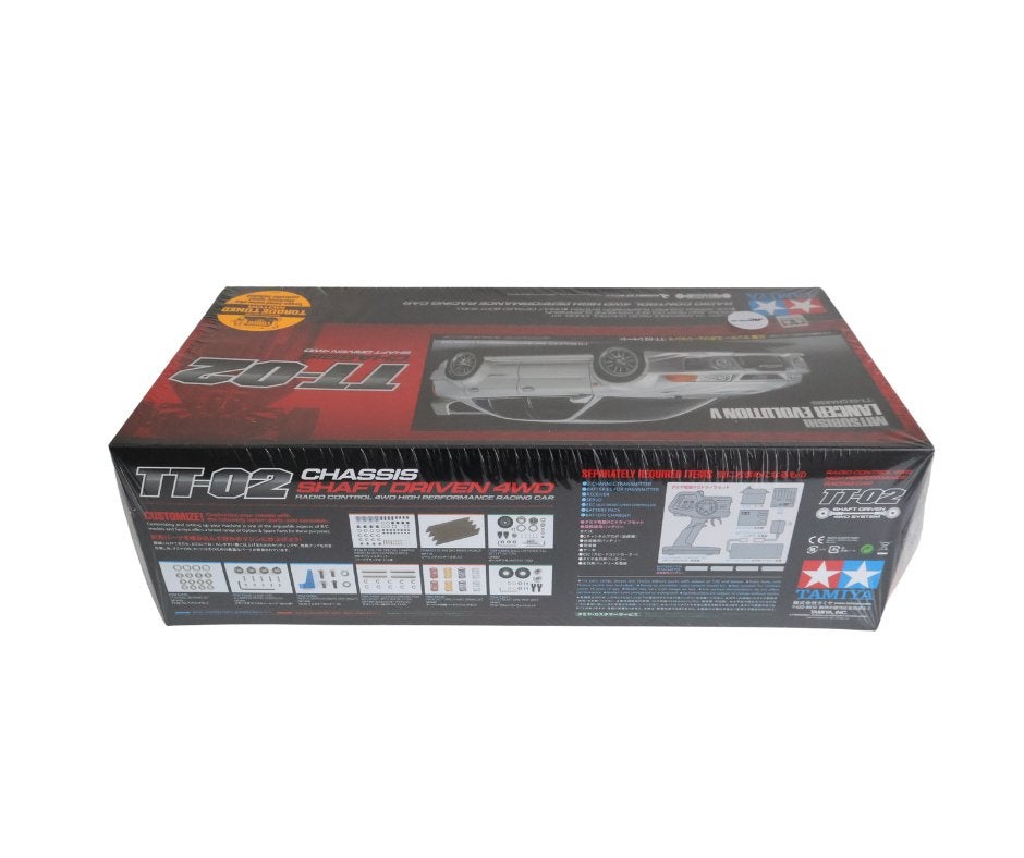 Tamiya 58713 1/10 R/C Mitsubishi Lancer, Elektro, Nieuw, Ophalen of Verzenden, Schaal 1:10