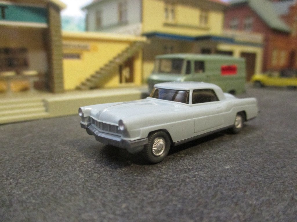 1956 Lincoln Continental Mk.II - Wiking #210 hellblaugrau, Ophalen of Verzenden, Gebruikt, Auto, Wiking