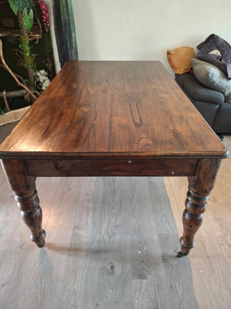 Mooie oude nette tafel, Antiek en Kunst, Antiek | Meubels | Tafels, Ophalen of Verzenden