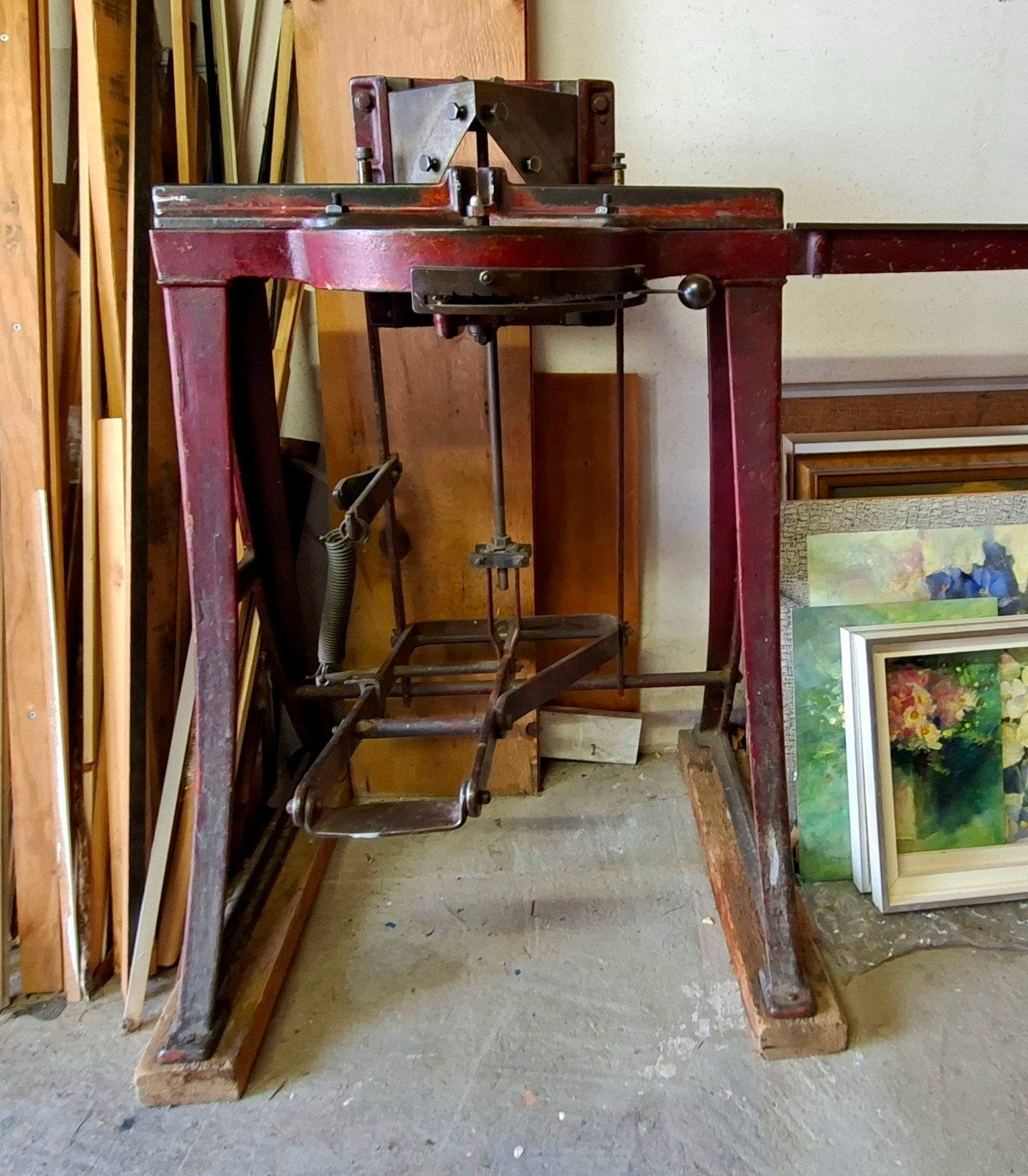 𝗠𝗼𝗿𝘀𝗼 𝗠 handbediende verstekstans (guillotine), Ophalen, Gebruikt, Morso