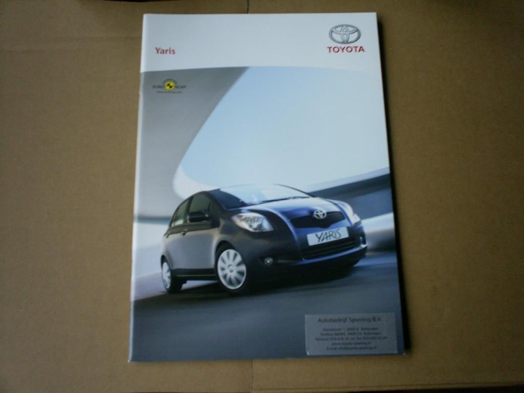 Toyota Yaris 9 / 2007 48 pag., Verzenden, Zo goed als nieuw, Toyota