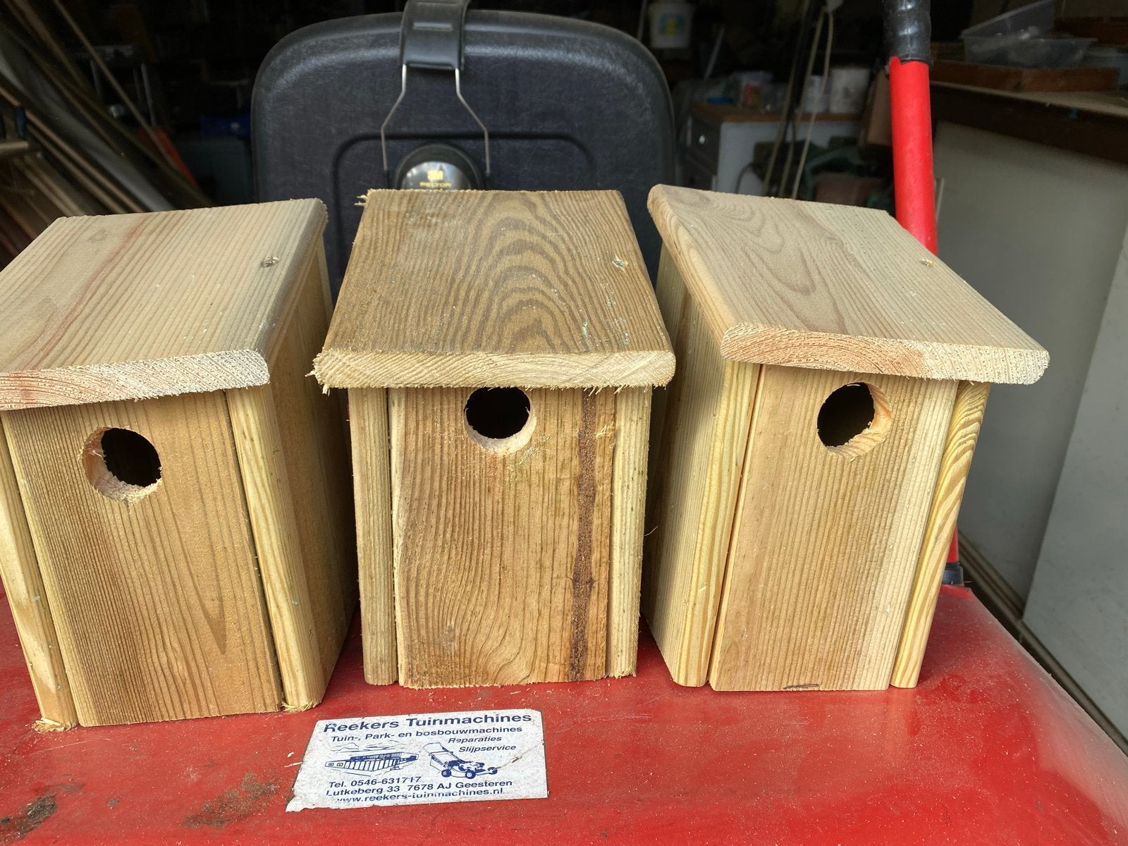 10 Nieuwe Vogelhuisjes / Nestkastjes voor kleine vogels, Ophalen of Verzenden, Nieuw