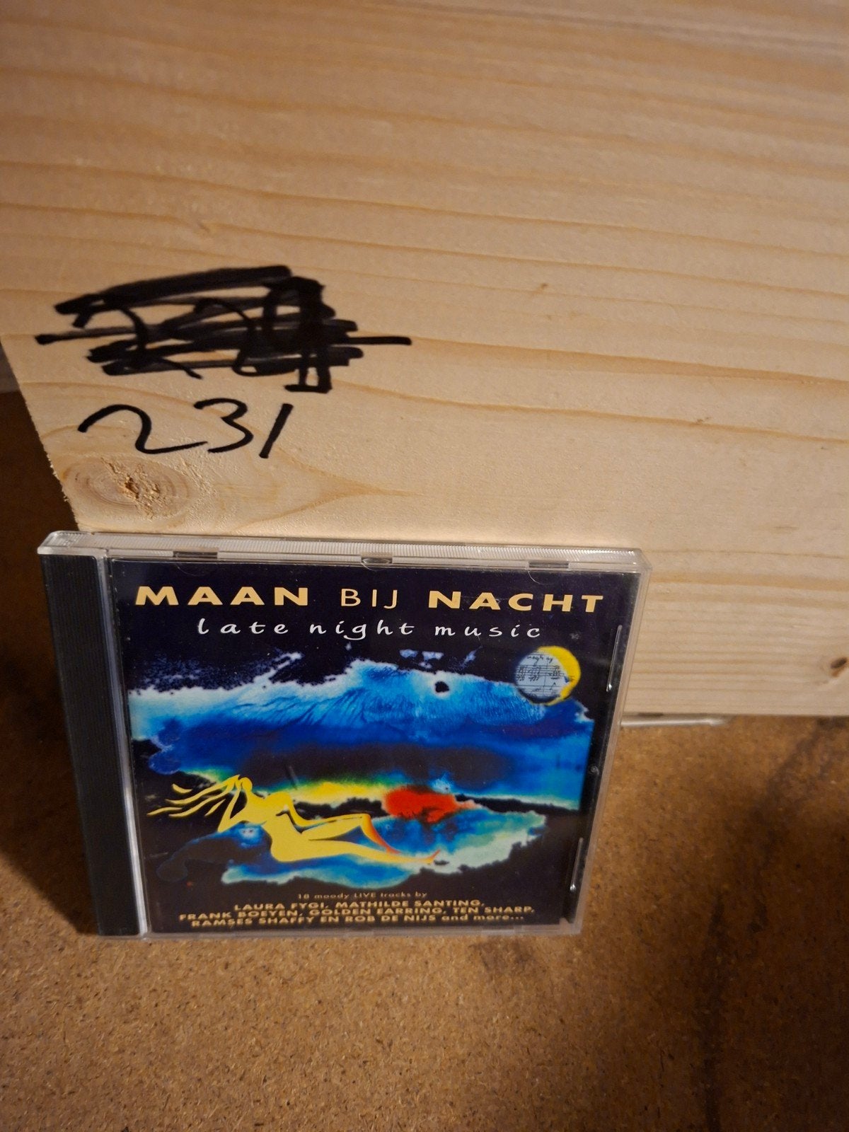 Maan bij Nacht - Late Night Music CD, Ophalen of Verzenden, Gebruikt, Verzamelalbum