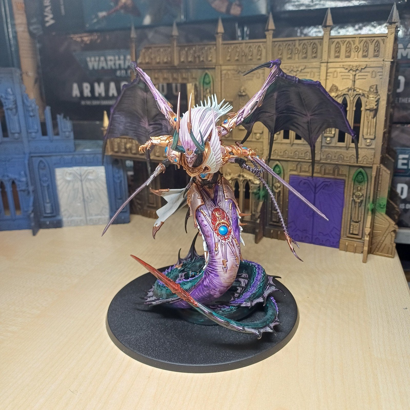 Fulgrim Primarch van de Emperor's Children - Warhammer 40K, Hobby en Vrije tijd, Modelbouw | Figuren en Diorama's, Ophalen of Verzenden