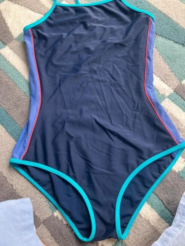 M&S Badpak - 13-14 jaar, Blauw, Badpak, Ophalen of Verzenden, Zo goed als nieuw