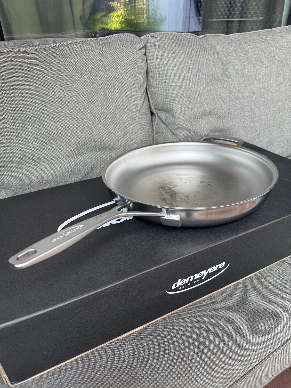 Demeyere Industry 5 Koekenpan 32cm - Zo goed als nieuw, Huis en Inrichting, Keuken | Potten en Pannen, Ophalen, Koekenpan, Demeyere