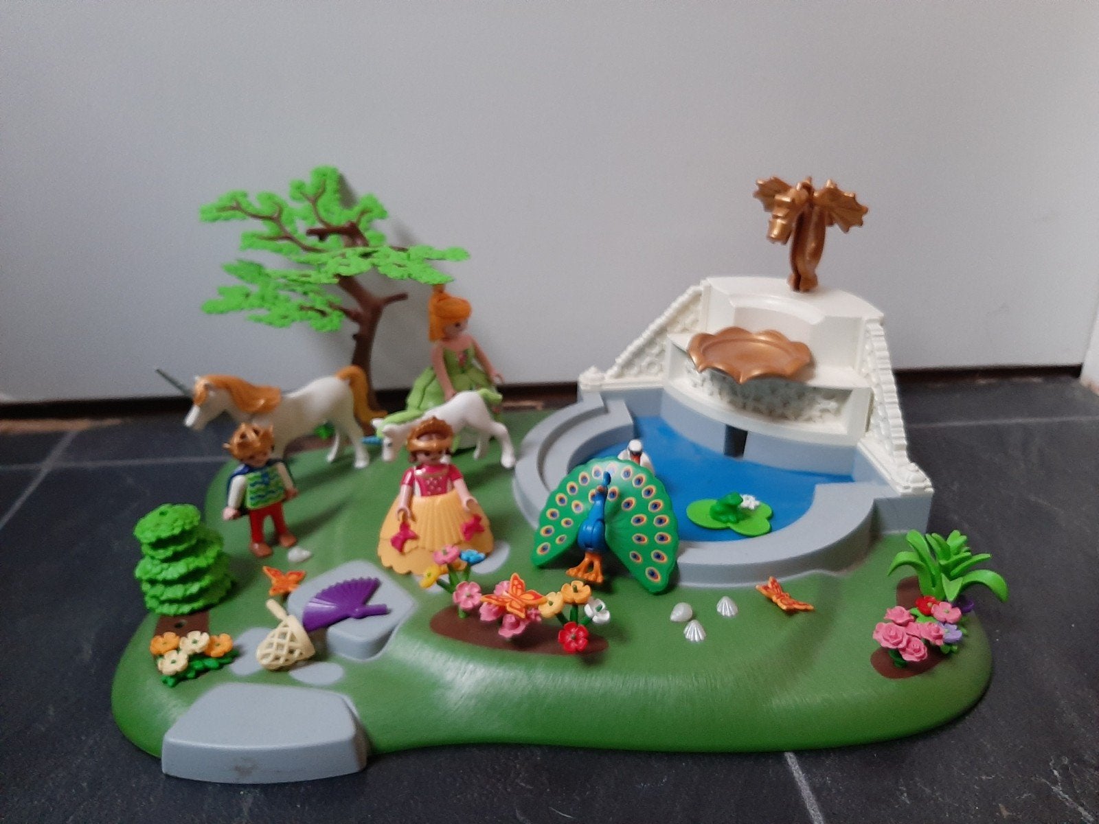 Playmobil park met fontein, Ophalen of Verzenden