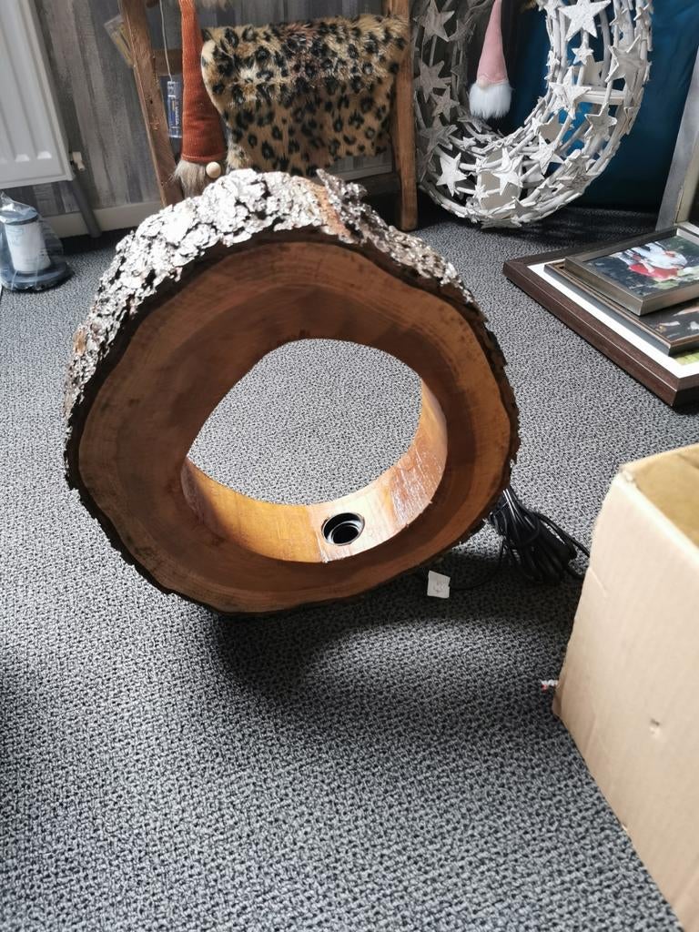 2 boomschijf lampen nooit gebruikt, Ophalen, Minder dan 50 cm, Rond, Nieuw
