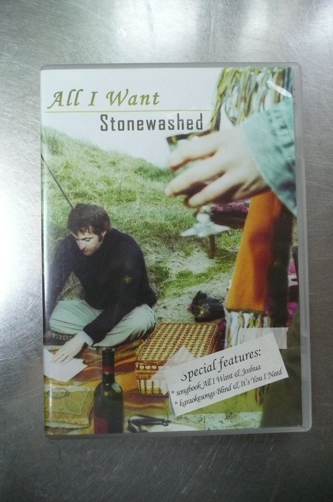 Stonewashed - I All Want GESIGNEERD, Ophalen of Verzenden, Zo goed als nieuw, Pop of Rock