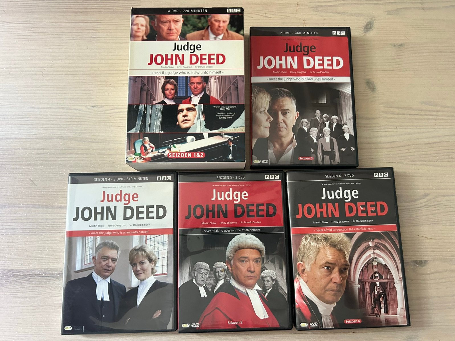 Judge John Deed compleet! Seizoen 1-6, Ophalen of Verzenden, Zo goed als nieuw