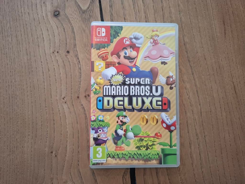 New Super Mario Bros. U Deluxe, Avontuur en Actie, Ophalen of Verzenden, Zo goed als nieuw, 3 spelers of meer