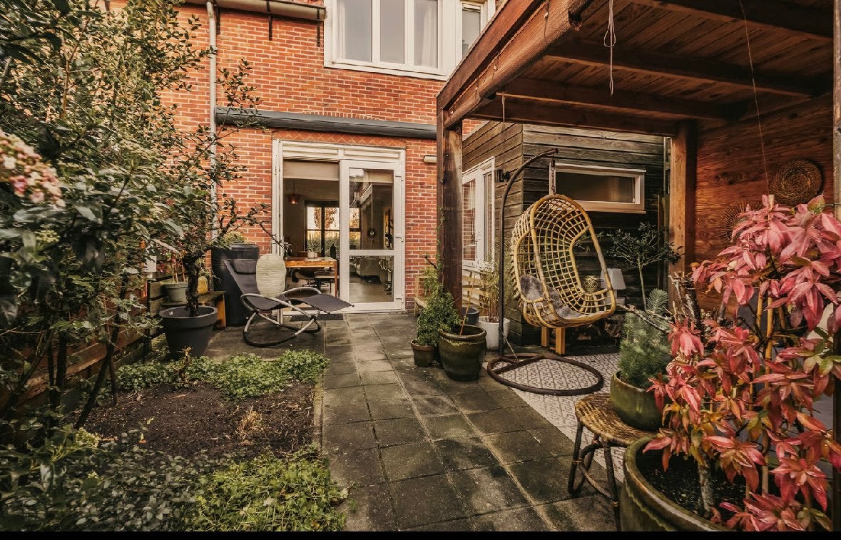 Houten overkapping, Tuin en Terras, Ophalen of Verzenden, Gebruikt, Overige typen