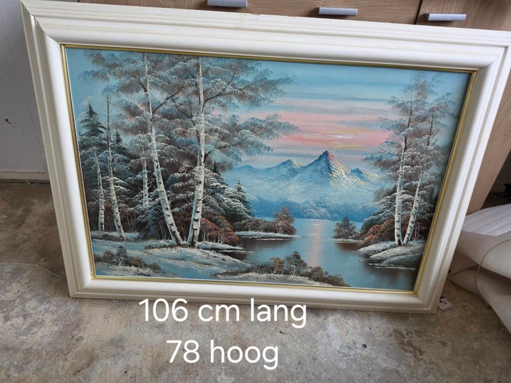 2 mooie schilderen, Ophalen