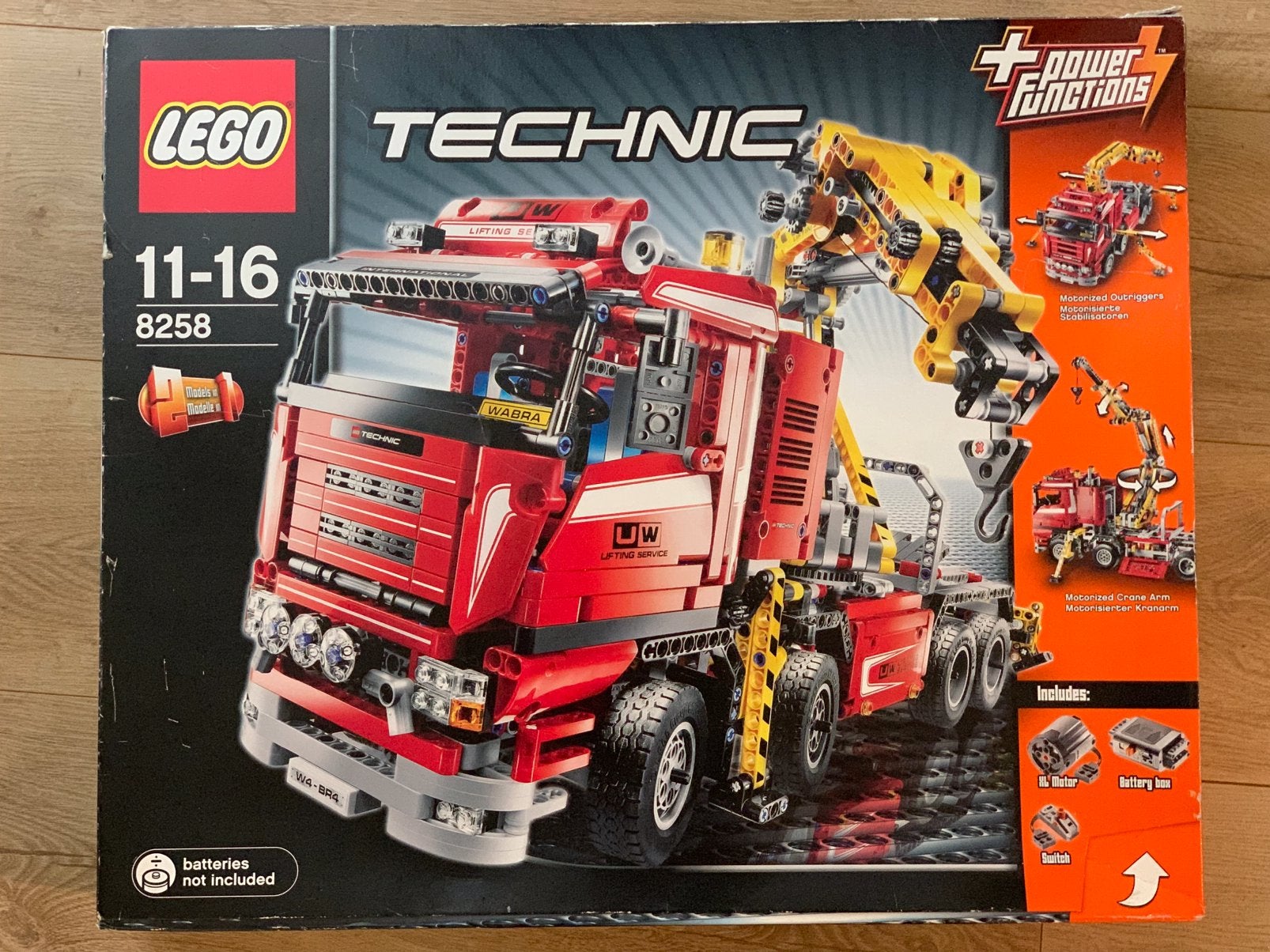 Lego Technic 8258 kraanwagen nieuw in de doos incl boekjes, Ophalen, Nieuw, Lego, Technic